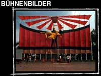 Bühnenbilder und Außendekorationen. Klicken Sie für weitere Beispiele!